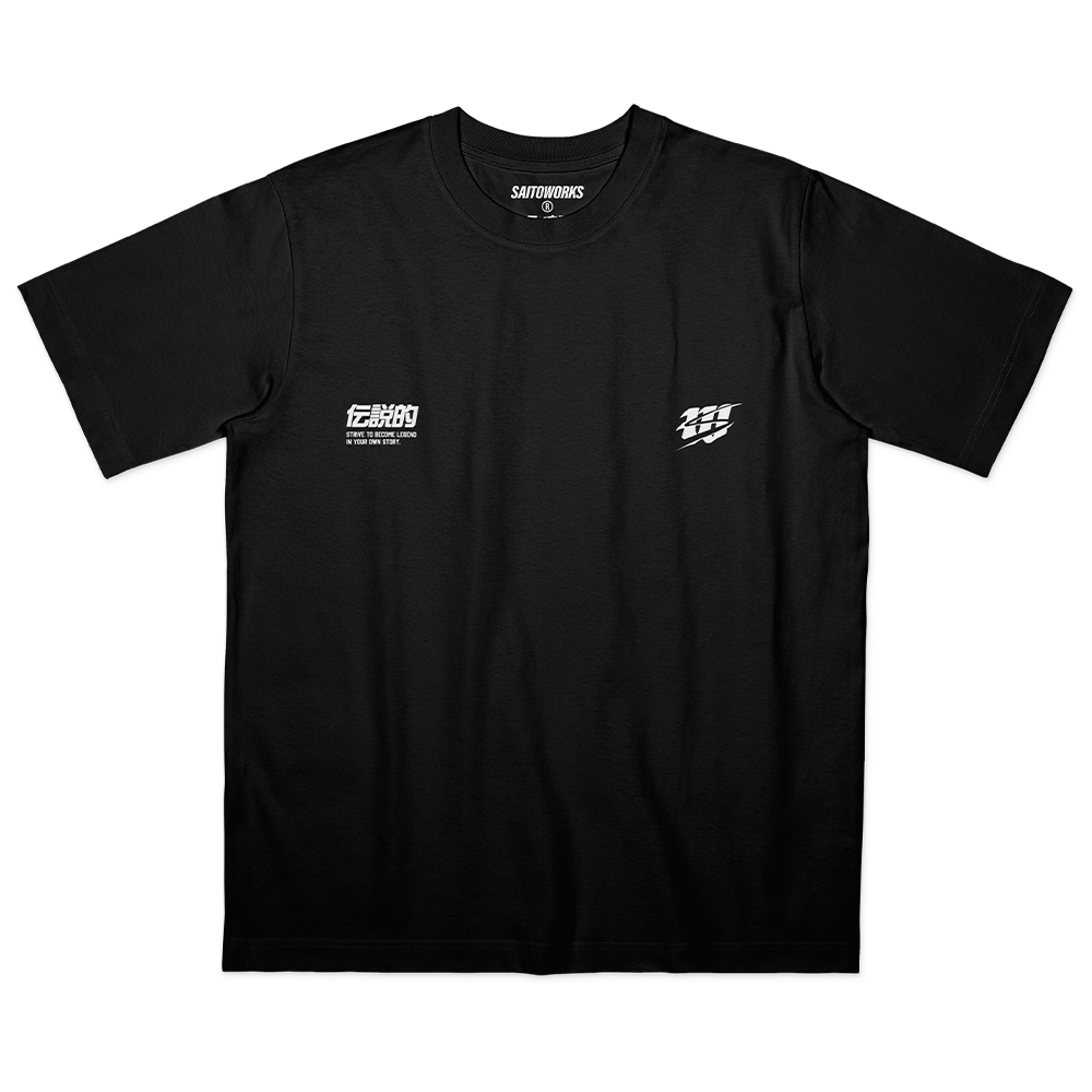 Sakura Wind Kuro Tee