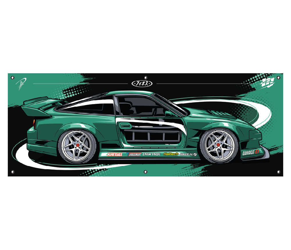 Peden 249SX Garage Banner Flag