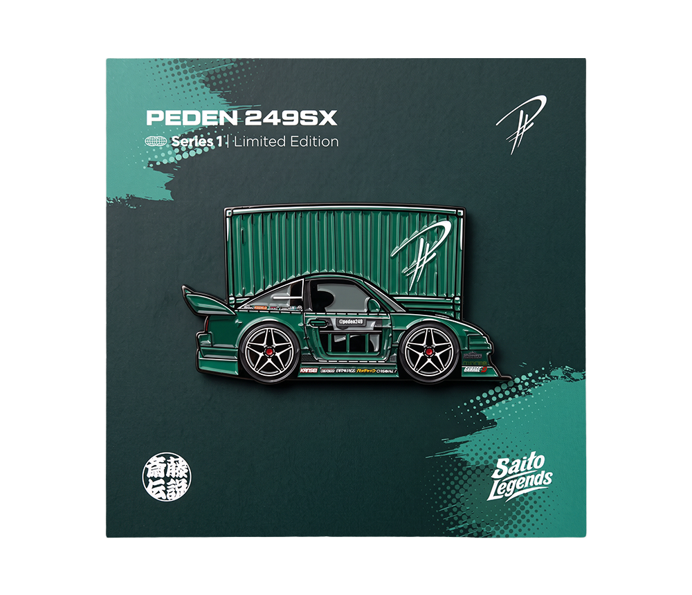 Peden 249SX Container Pin Badge (Limited Edition)