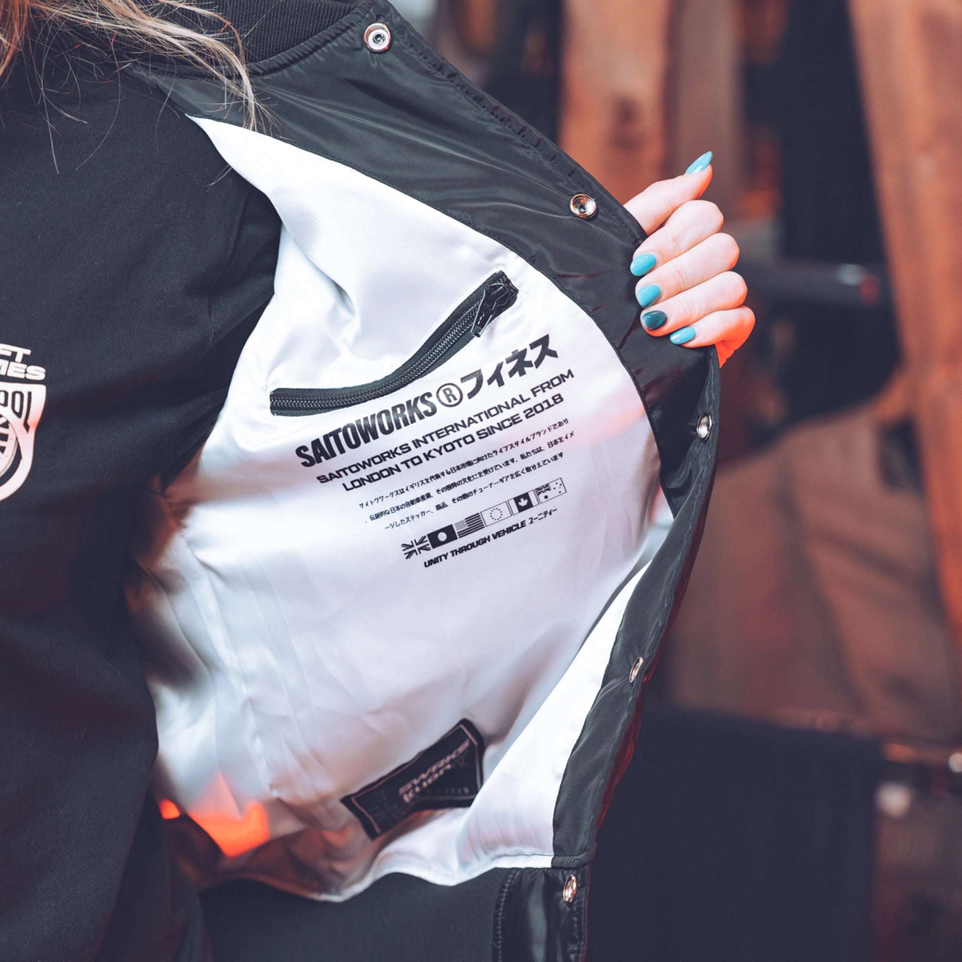 Team SAITOWORKS® Limited Edition Bomber Jacket